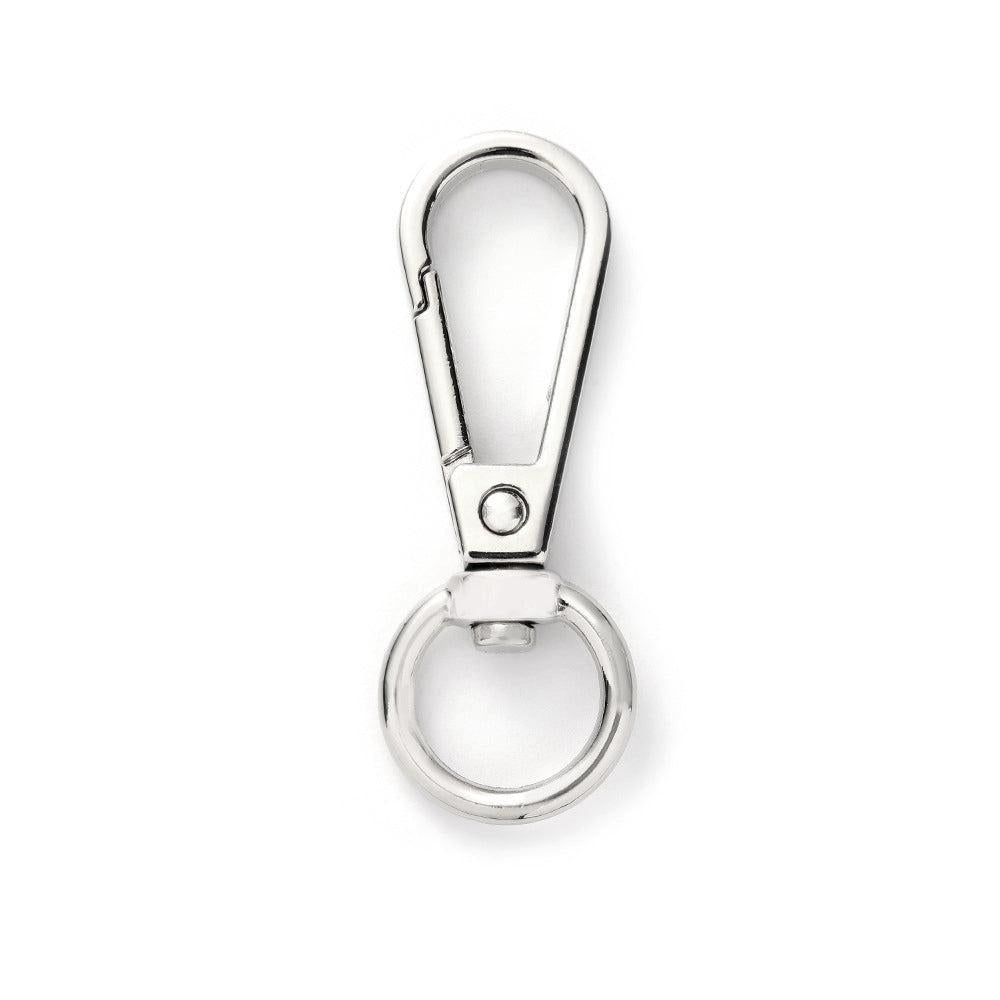 Sleutelhanger Karabijn Metaal Goud 41x15mm - per stuk-Sluitingen-Kraaltjes van Renate