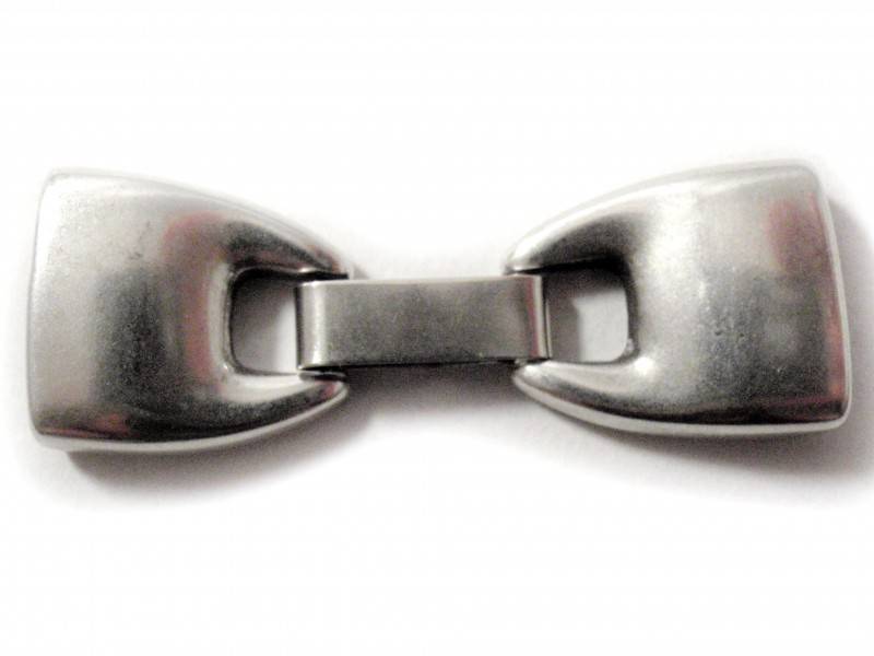 Sluiting Ø13x2mm metaal zilver DQ 50x16mm-Kraaltjes van Renate