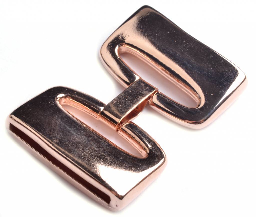 Sluiting clip Ø30x2.5mm Rosegold DQ-Kraaltjes van Renate