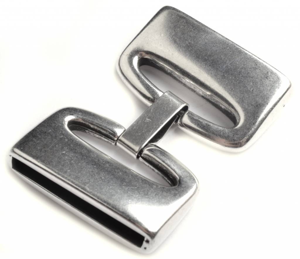 Sluiting clip Ø30x2.5mm Zilver DQ-Kraaltjes van Renate
