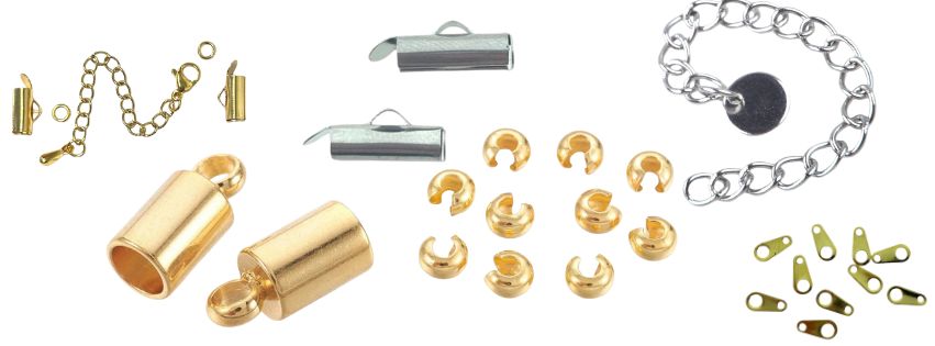 Sluitingen, eindkapjes en buisjes - Kraaltjes van Renate -  sluitingen om sieraden te maken