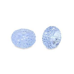 Sparkling Beads rondel 12mm Blauw - Per Stuk-Kralen-Kraaltjes van Renate