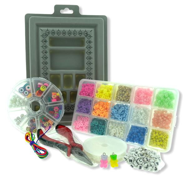 Starters set met kralenbord, discs, fimo en meer-Kraaltjes van Renate