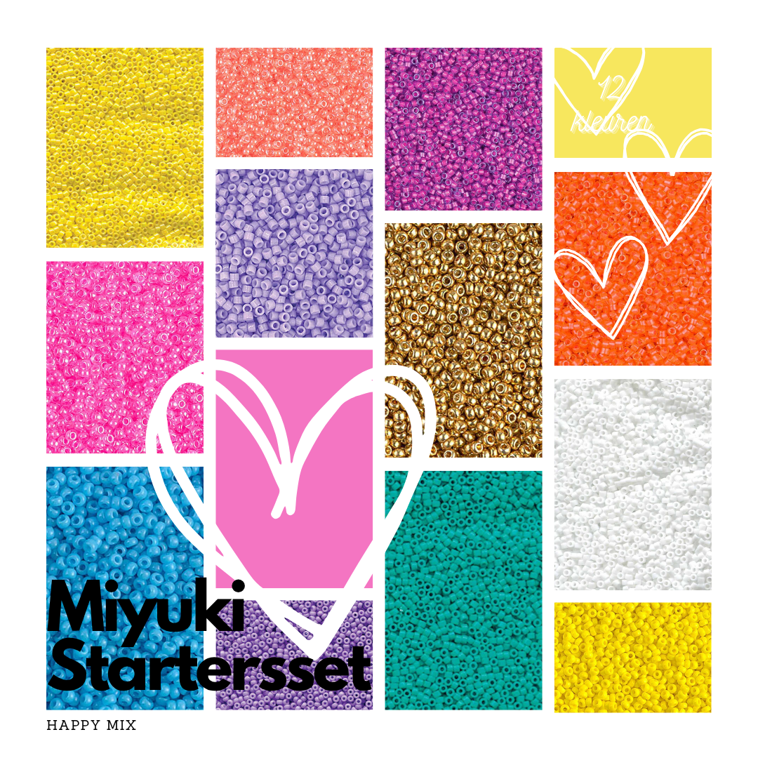 Starters set weven inclusief weefraam - Happy Mix-gereedschap-Kraaltjes van Renate