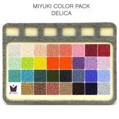 Miyuki Delica colorpack 31 kleuren-Kralen-Kraaltjes van Renate