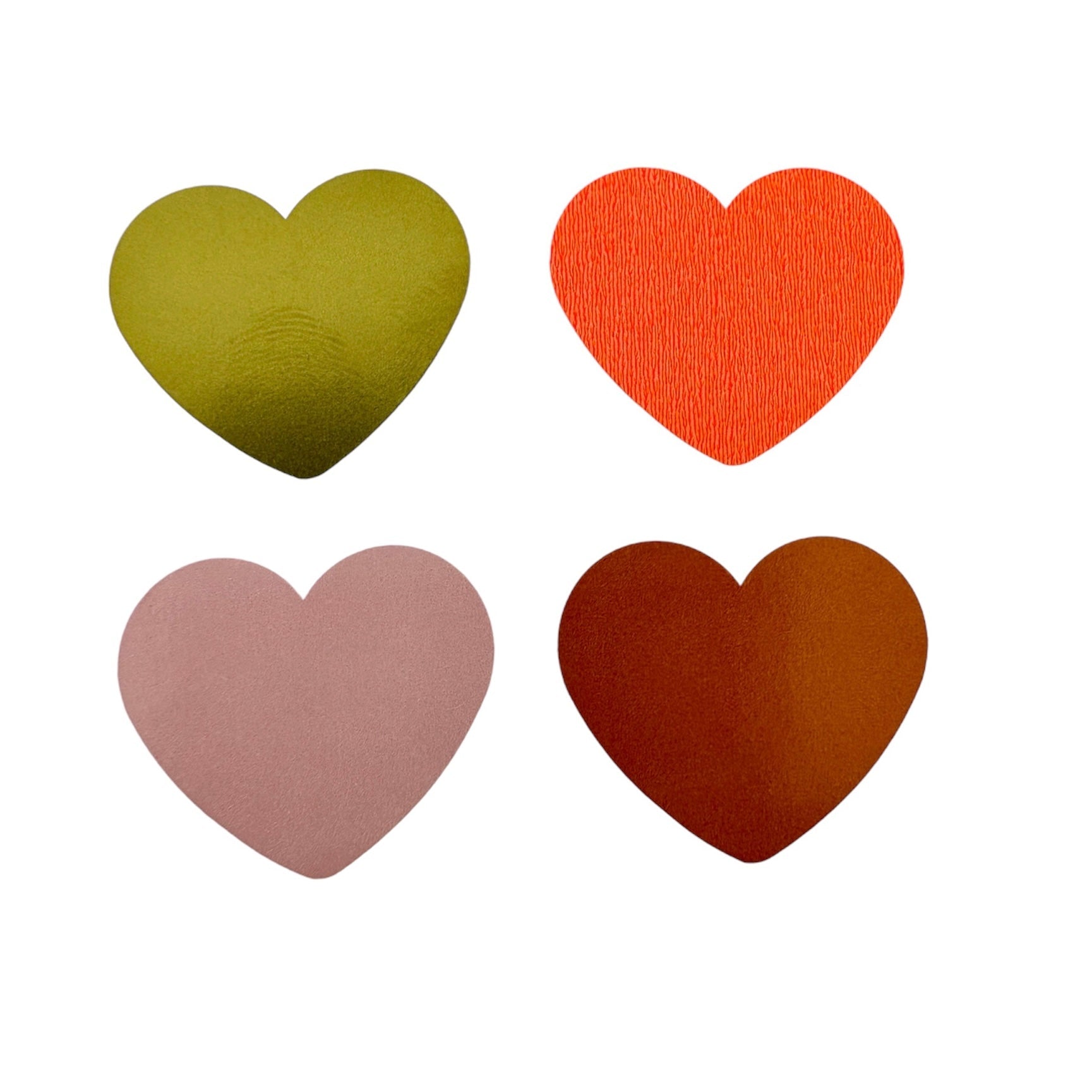 Stickers - Mini Gold Heart Multicolor 27mm - 10 stuks-Gifts-Kraaltjes van Renate