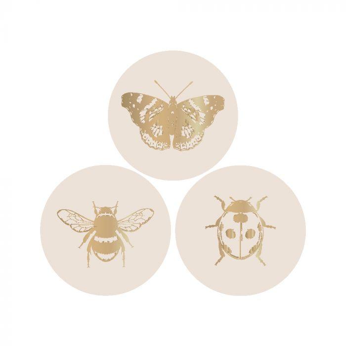 Stickers Nature insects 35mm - 10 stuks-Kraaltjes van Renate