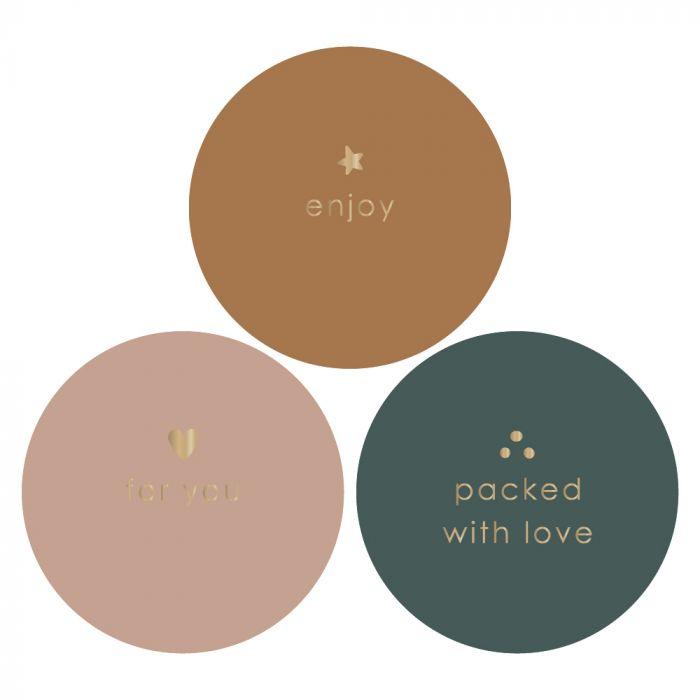 Stickers text autumn 55mm - 10 stuks-Kraaltjes van Renate
