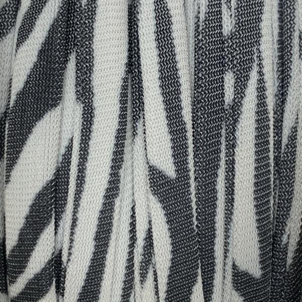 Stitched elastisch lint Black-white zebra - 30cm-Kraaltjes van Renate