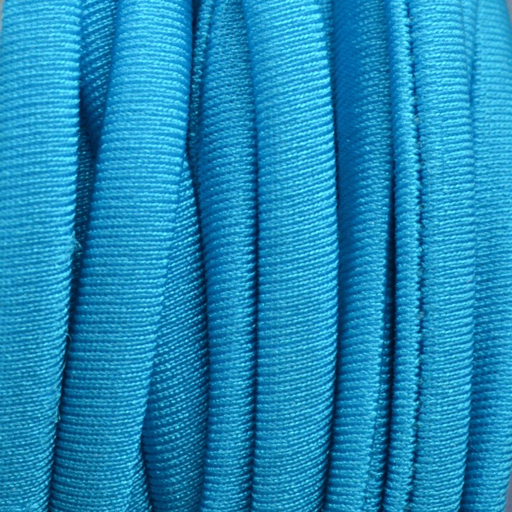 Stitched elastisch lint Blauw - 30cm-Kraaltjes van Renate