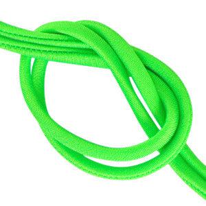 Stitched elastisch lint Neon green - 30cm-koord-Kraaltjes van Renate