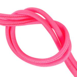 Stitched elastisch lint Neon pink - 30cm-koord-Kraaltjes van Renate