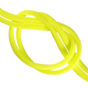 Stitched elastisch lint Neon yellow - 30cm-koord-Kraaltjes van Renate