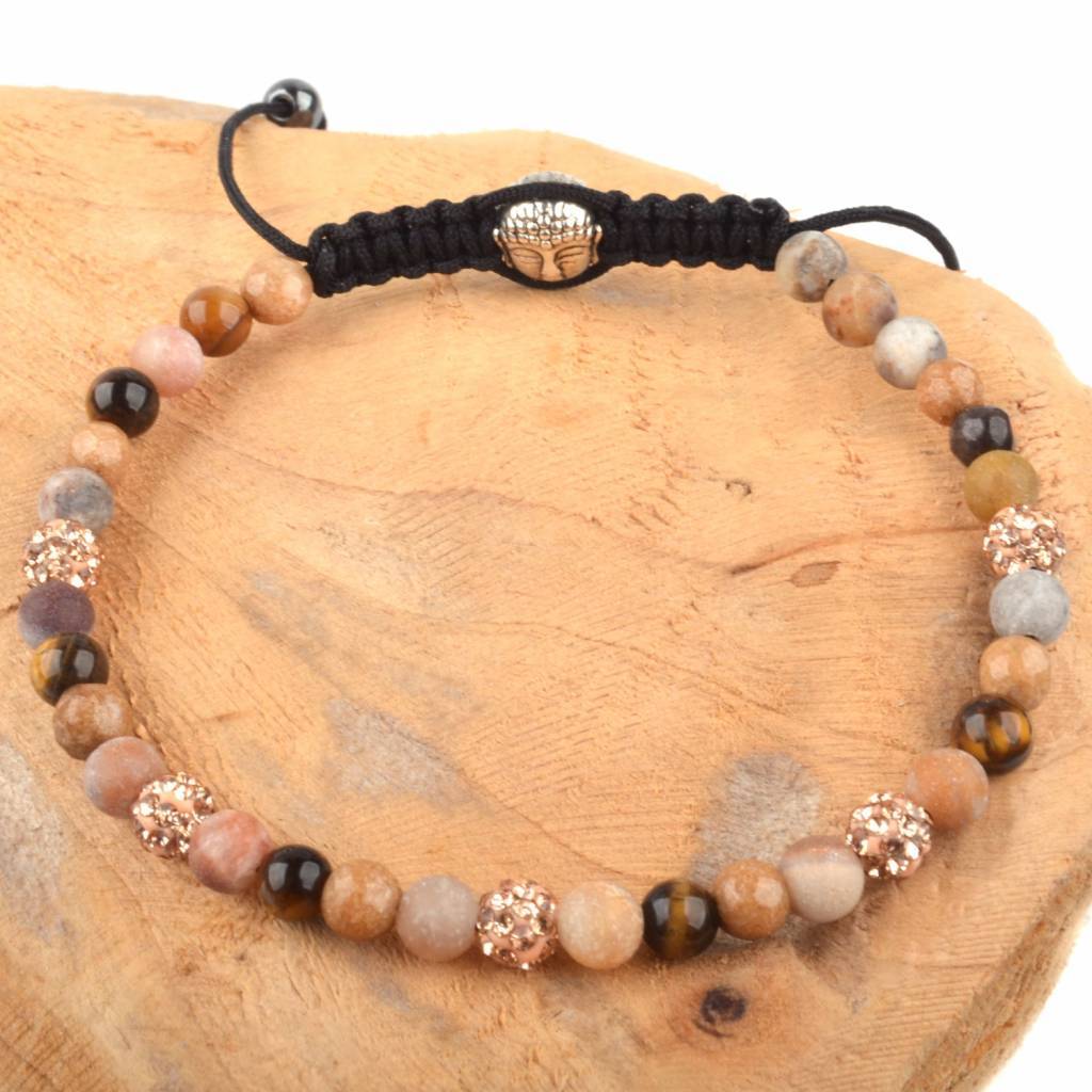 Strass & Stones armband DIY pakket-Kraaltjes van Renate