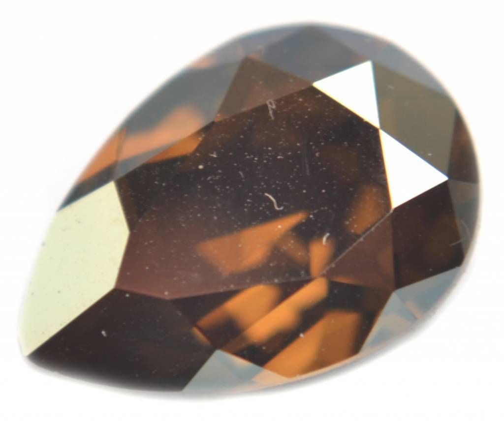 Swarovski druppel Crystal Bronze Shade 14x10mm-Kraaltjes van Renate