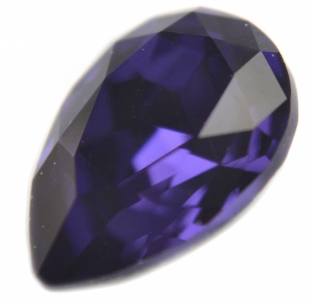Swarovski druppel Purple Velvet 14x10mm-Kraaltjes van Renate