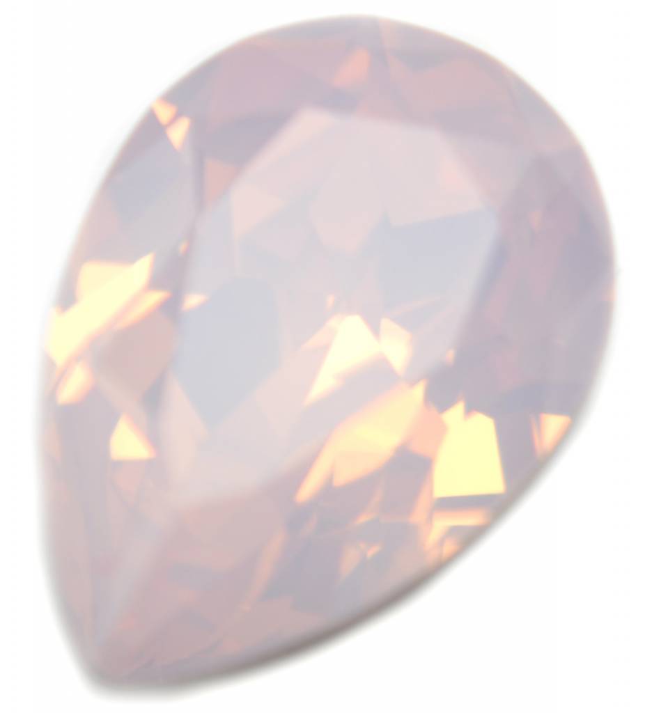 Swarovski druppel Rose Water Opal 14x10mm-Kraaltjes van Renate