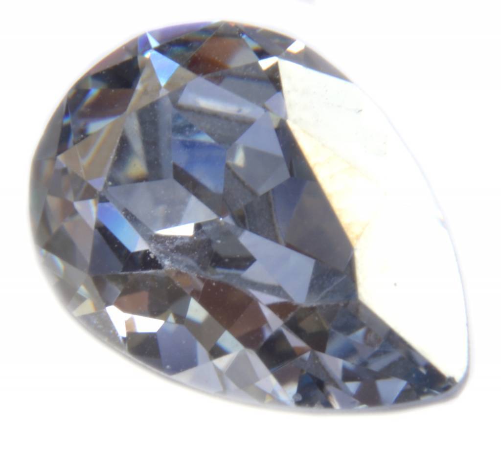 Swarovski druppel crystal blue shadow 14x10mm-Kraaltjes van Renate