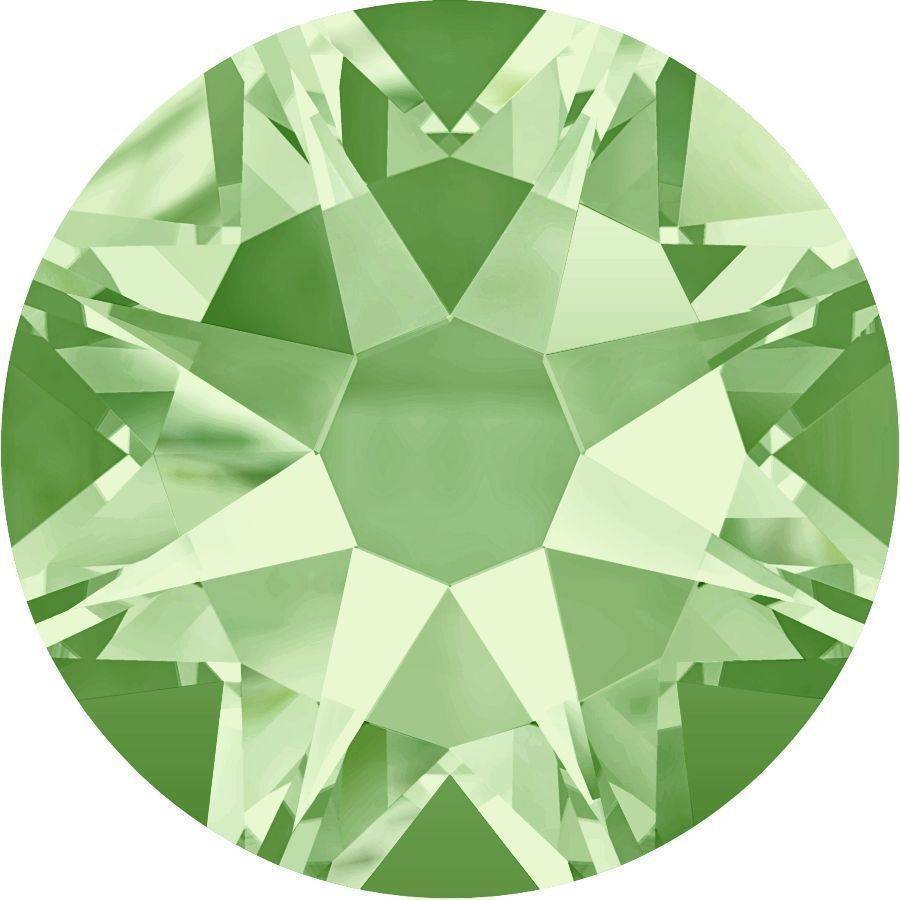 Swarovski flatback SS34 (7mm) Chrysolite-Kraaltjes van Renate