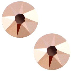 Swarovski flatback SS34 (7mm) Crystal Rose Gold-Kraaltjes van Renate