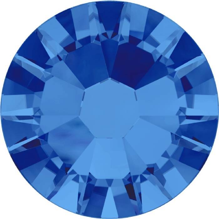 Swarovski flatback SS34 (7mm) Sapphire-Kraaltjes van Renate