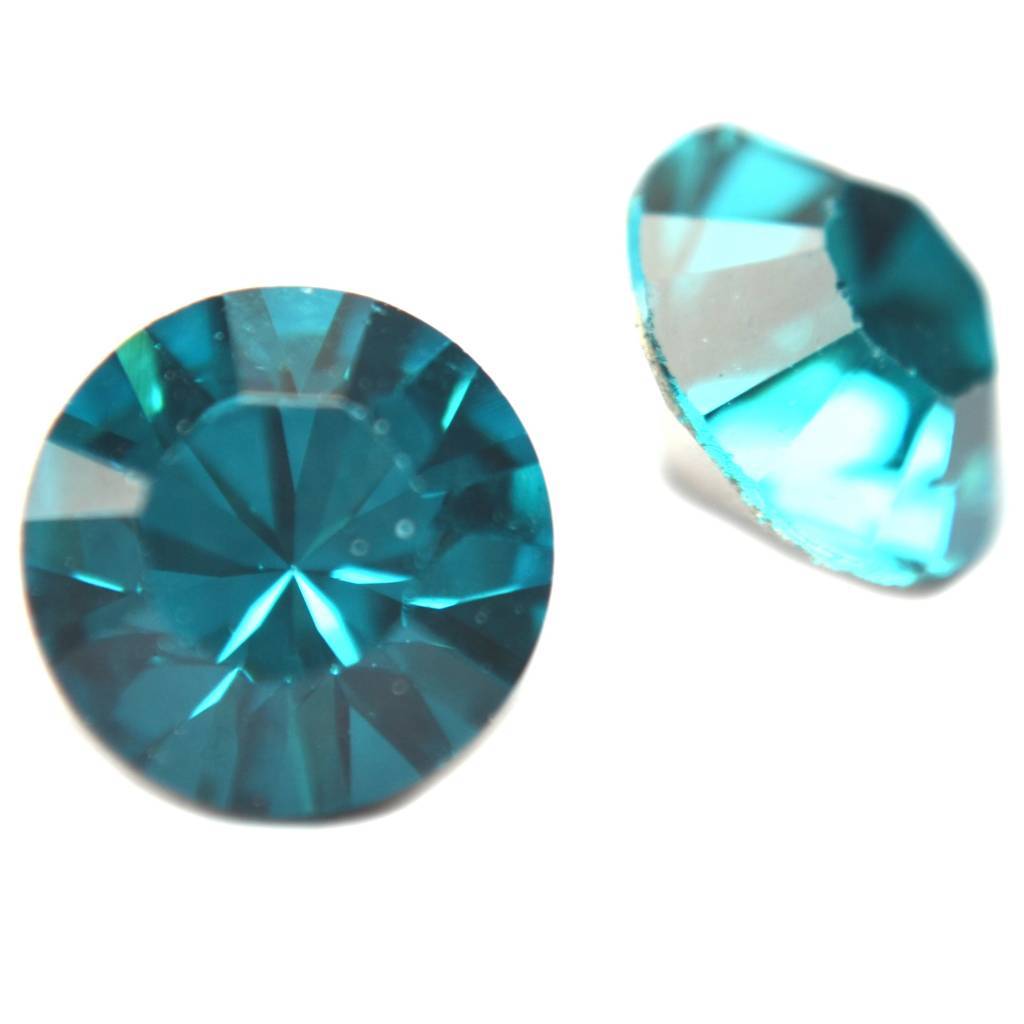 Swarovski puntsteen SS39 Blue Zircon-Kraaltjes van Renate