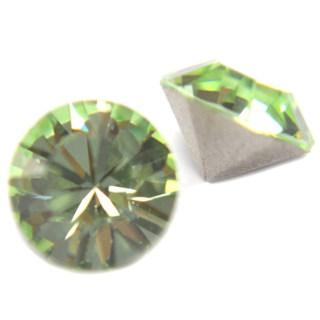 Swarovski puntsteen SS39 Chrysolite-Kraaltjes van Renate