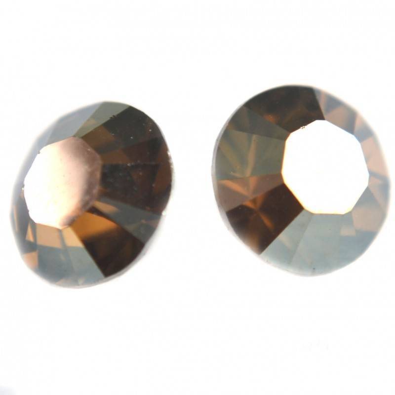 Swarovski puntsteen SS39 Crystal Bronze Shade-Kraaltjes van Renate