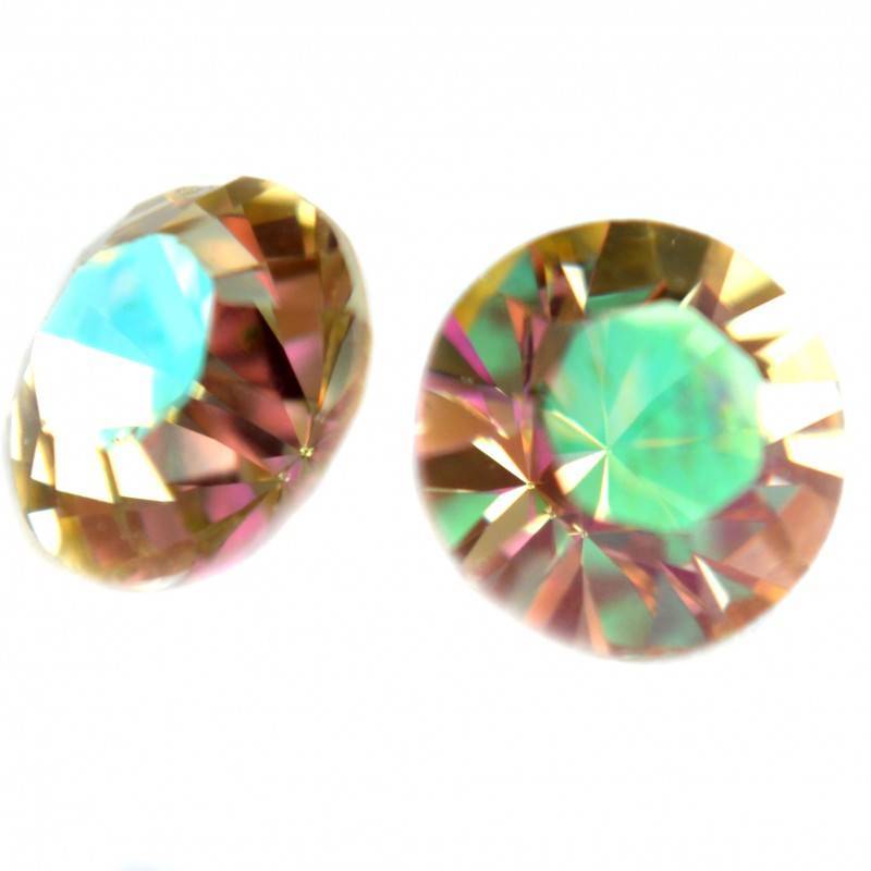 Swarovski puntsteen SS39 Crystal Luminous Green-Kraaltjes van Renate