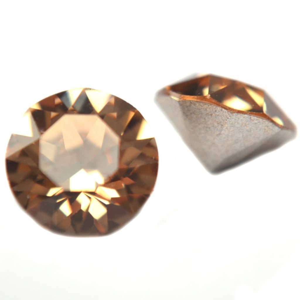 Swarovski puntsteen SS39 Light Colorado Topaz-Kraaltjes van Renate