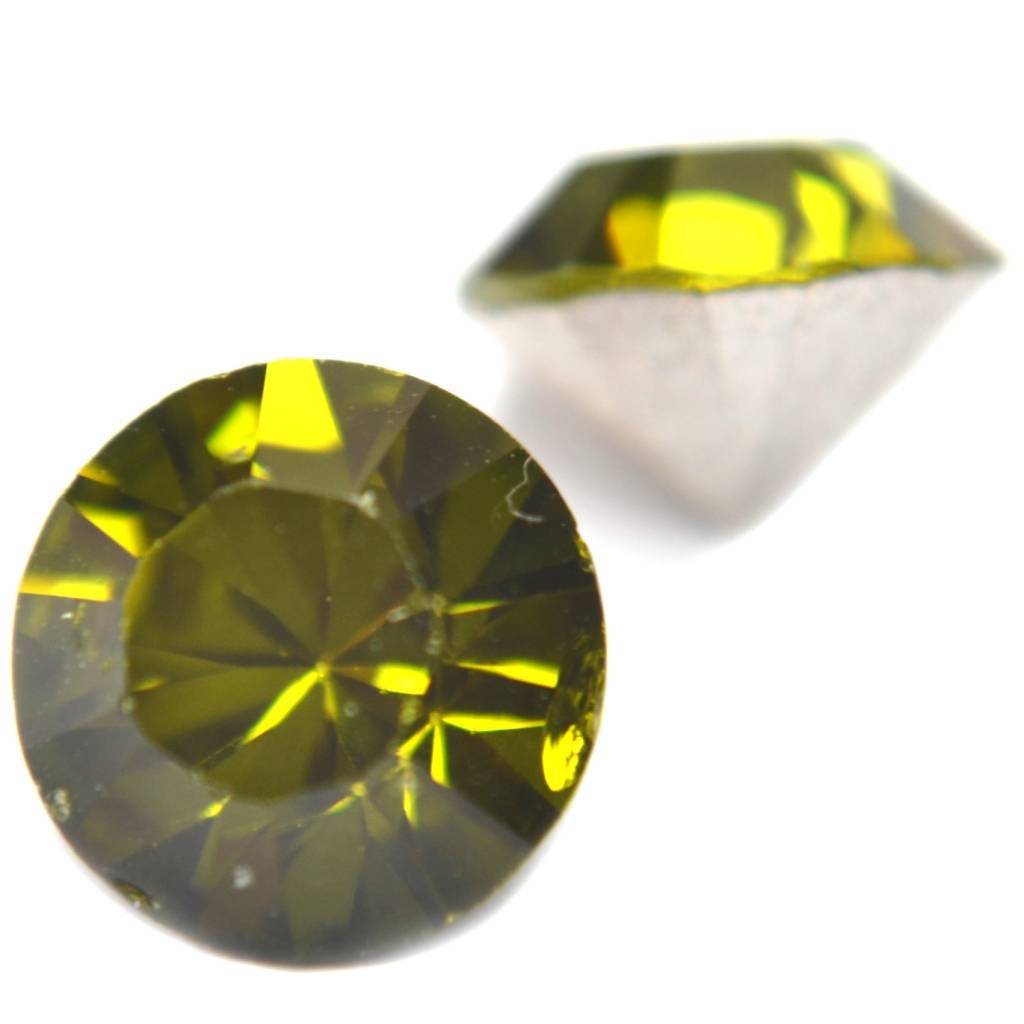 Swarovski puntsteen SS39 Olivine-Kraaltjes van Renate