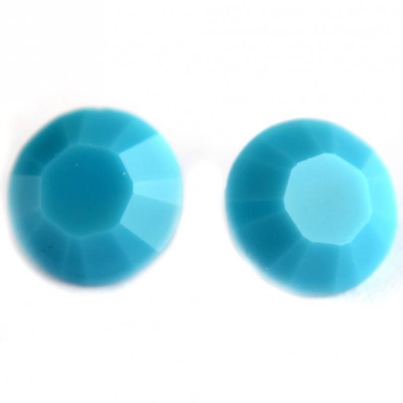 Swarovski puntsteen SS39 Turquoise-Kraaltjes van Renate