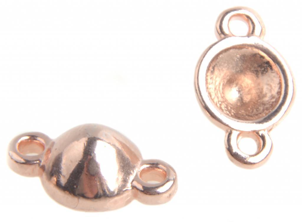 Swarovski setting tussenzetsel SS24 Rosegoud DQ-Kraaltjes van Renate