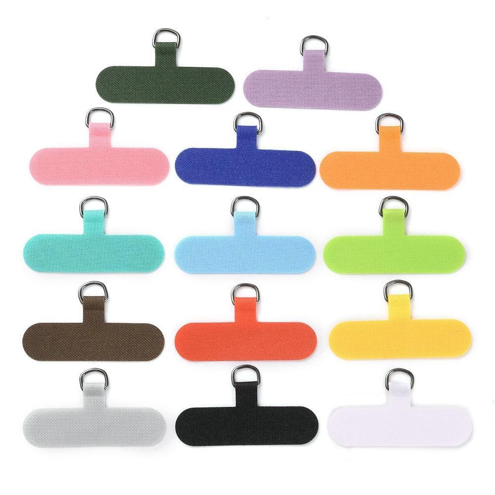 Telefoonkoord Bevestigingsplaatje Multicolor - per stuk-Onderdelen-Kraaltjes van Renate