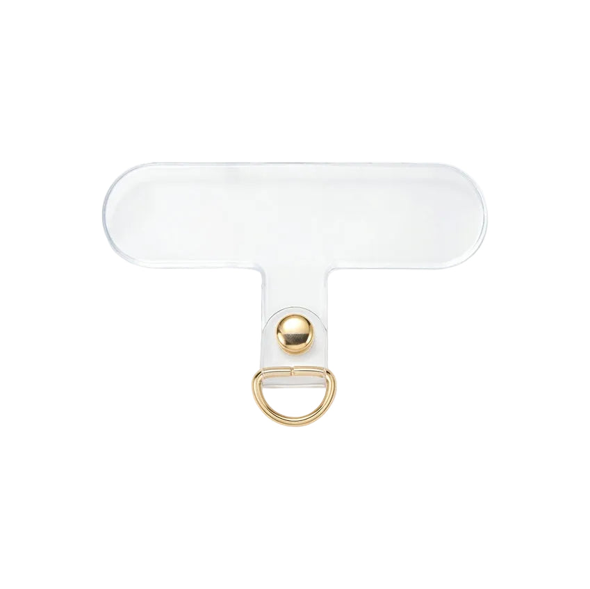 Telefoonkoord Plaatje TPU Transparant 6x4.1cm - per stuk-Onderdelen-Kraaltjes van Renate