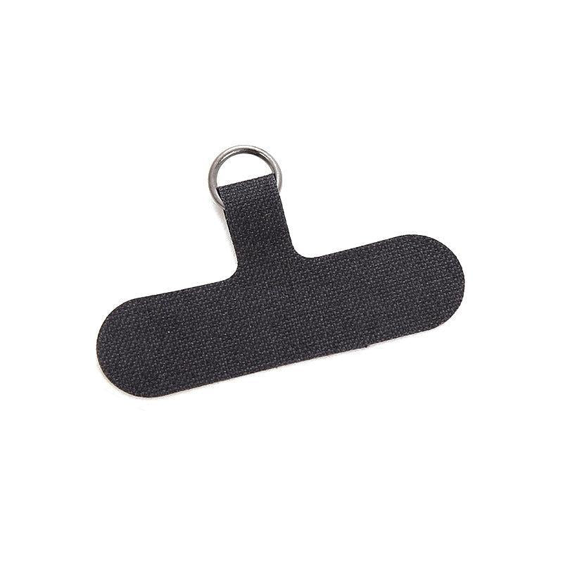 Telefoonkoord Plakpad PVC Zwart 6cm - per stuk-Onderdelen-Kraaltjes van Renate
