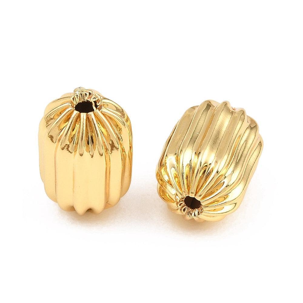 Tussenkraal Ton Brass Goud 12mm - per stuk-Kralen-Kraaltjes van Renate