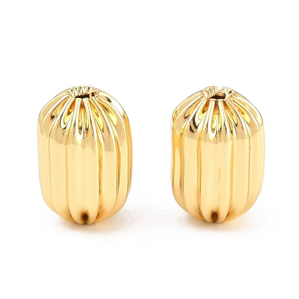 Tussenkraal Ton Brass Goud 12mm - per stuk-Kralen-Kraaltjes van Renate
