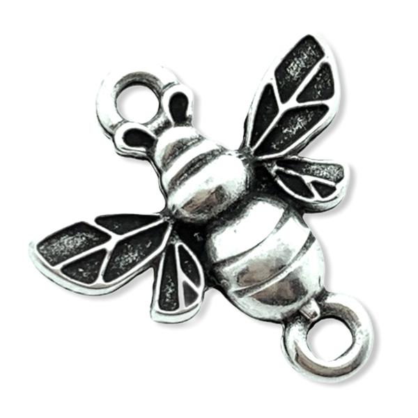 Tussenzetsel bij Zilver DQ 16mm-Kraaltjes van Renate