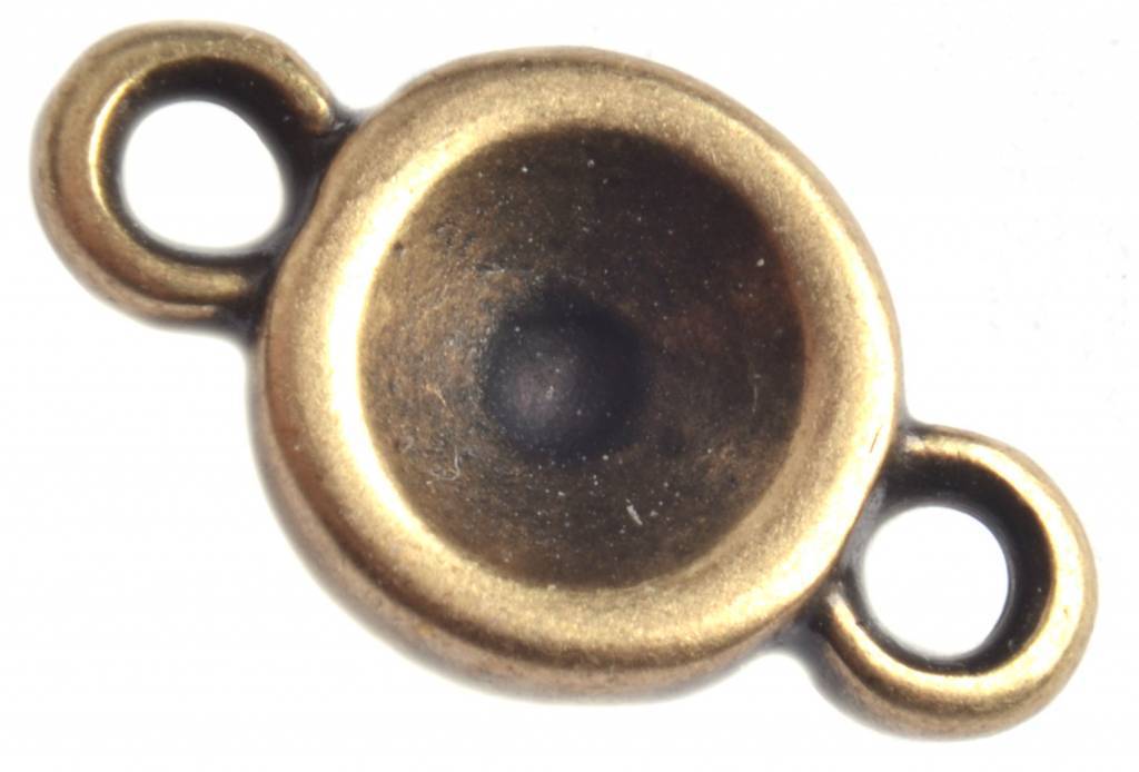 Tussenzetsel setting SS29 Brons DQ-Kraaltjes van Renate