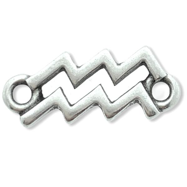 Tussenzetsel sterrenbeeld Waterman Zilver DQ 6x15mm-Kraaltjes van Renate