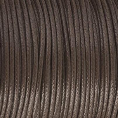 Waxkoord coconut brown 1mm - 5 meter-koord-Kraaltjes van Renate