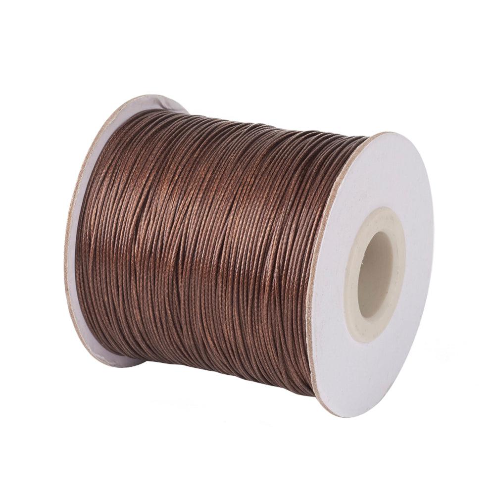 Waxkoord shiny Camel 0,9mm - 5 meter-koord-Kraaltjes van Renate