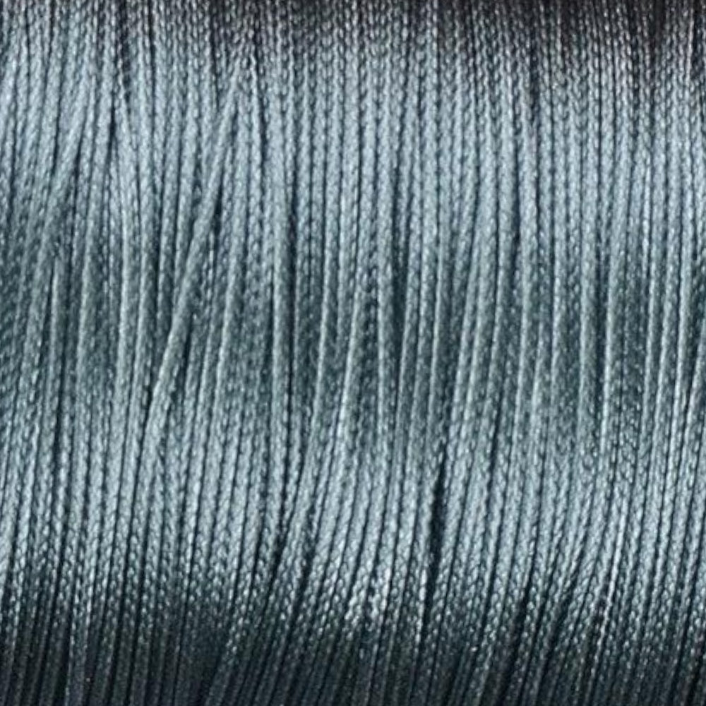 Waxkoord shiny Gray 0,9mm - 5 meter-koord-Kraaltjes van Renate