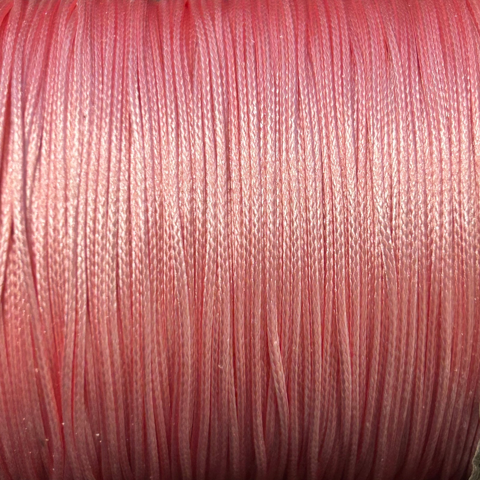 Waxkoord shiny light rose 0,9mm - 5 meter-koord-Kraaltjes van Renate