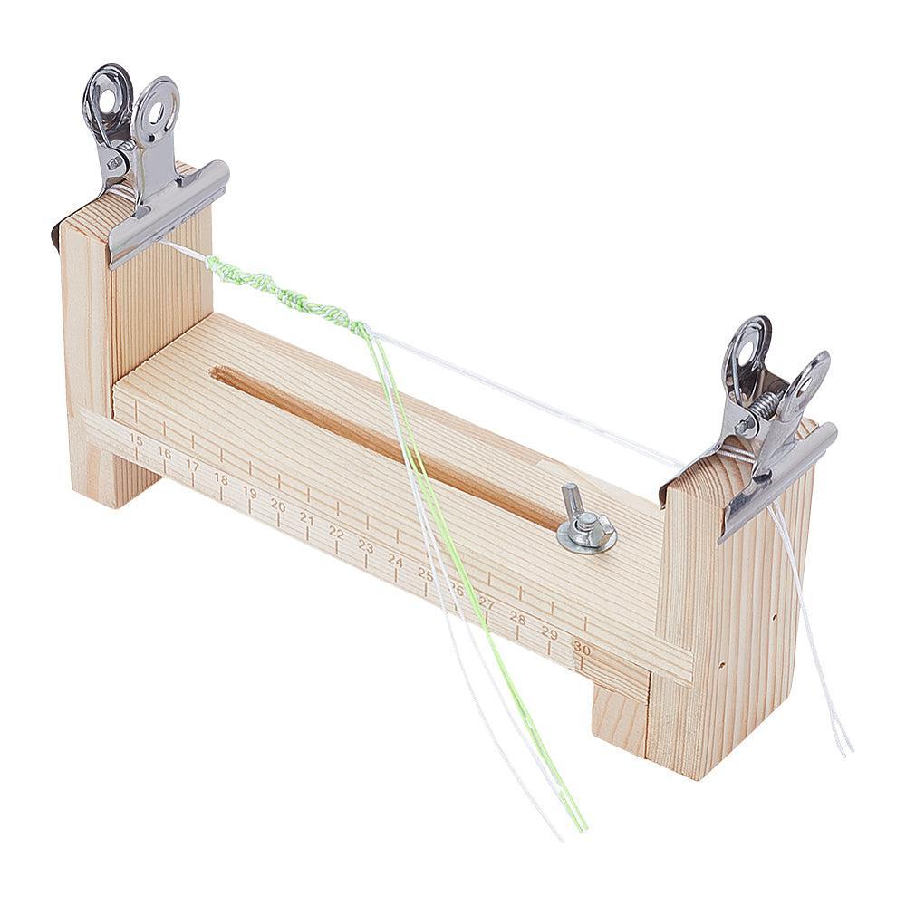 Weefraam hout met clips - per set-Gereedschap-Kraaltjes van Renate