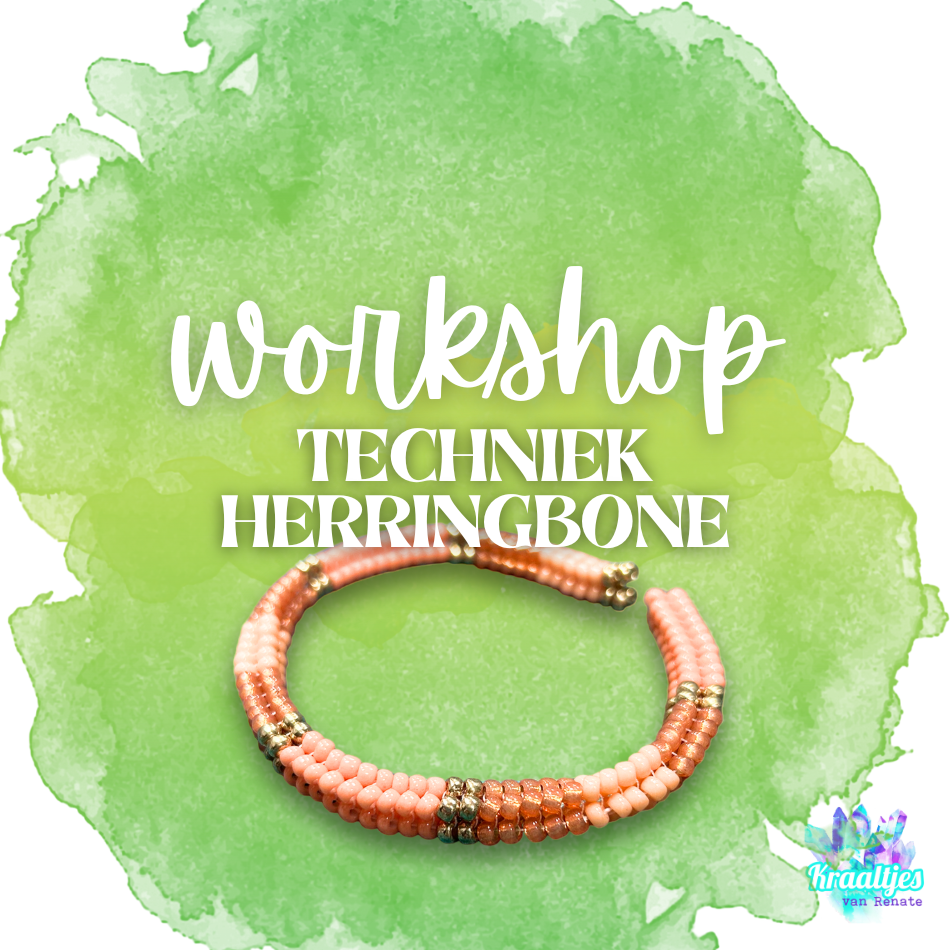 Workshop Techniek | Herringbone 15-06-24 om 10:00 uur-Kraaltjes van Renate
