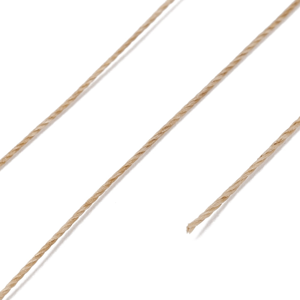 Koord Micro Macramé Camel 0.35mm - per rol (160m)-koord-Kraaltjes van Renate