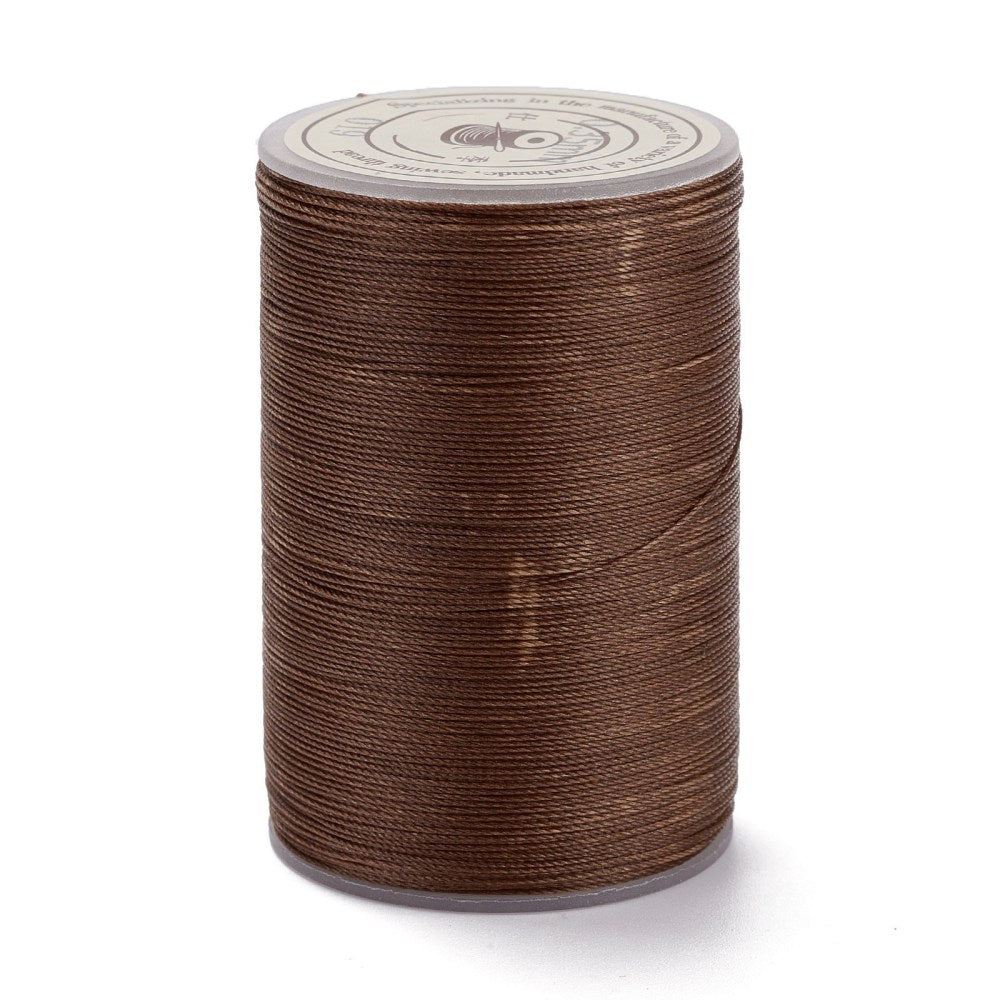 Koord Micro Macramé Bruin 0.35mm - per rol (160m)-koord-Kraaltjes van Renate