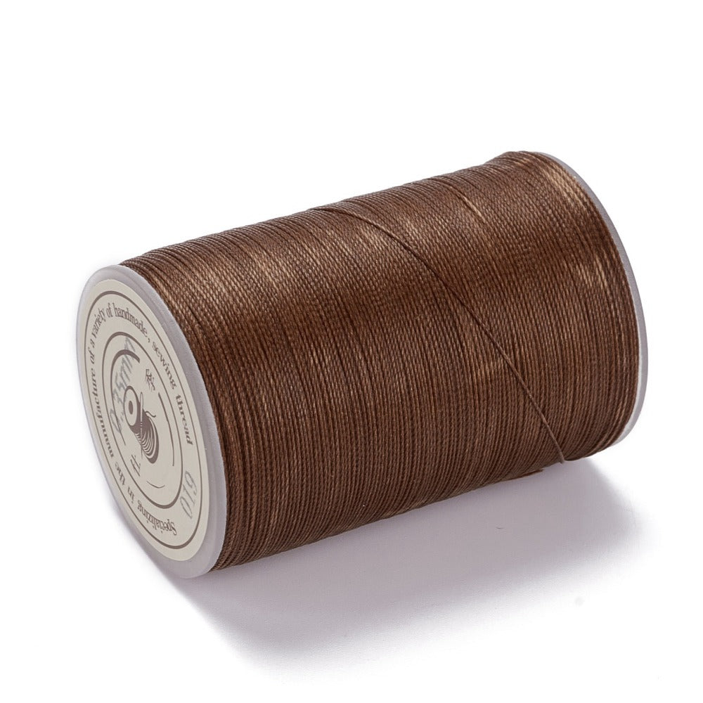 Koord Micro Macramé Bruin 0.35mm - per rol (160m)-koord-Kraaltjes van Renate